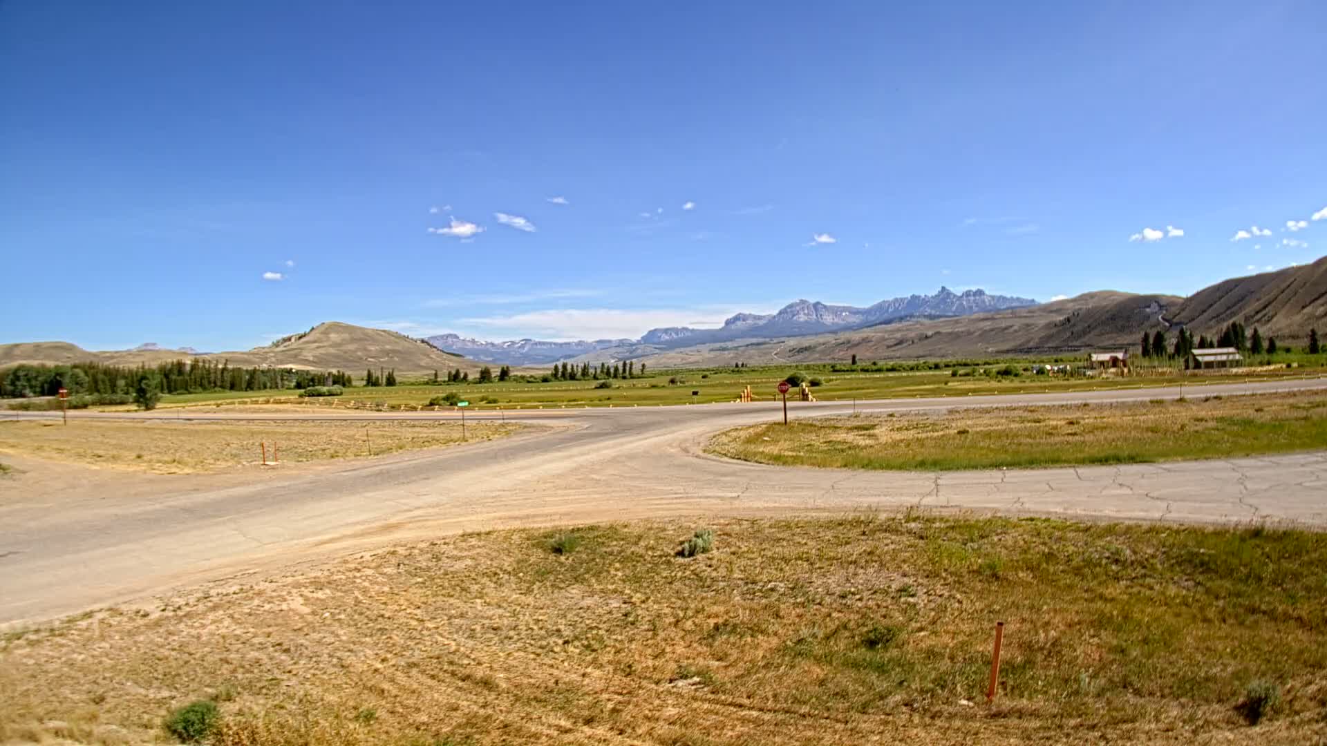 Wyoming, Dunoir Mountain Pass Live Cam - Fremont, Wyoming, USA