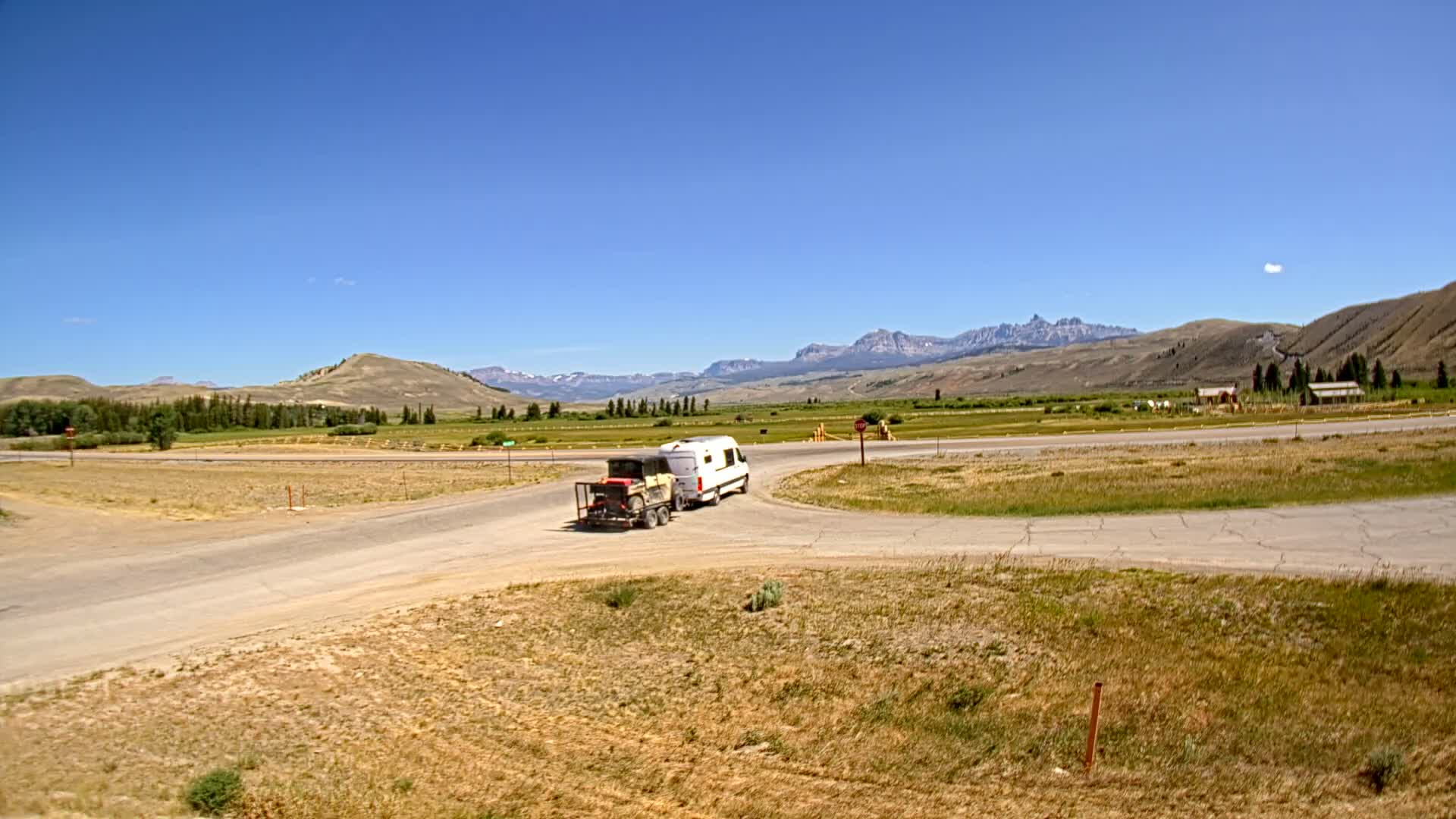 Wyoming, Dunoir Mountain Pass Live Cam - Fremont, Wyoming, USA