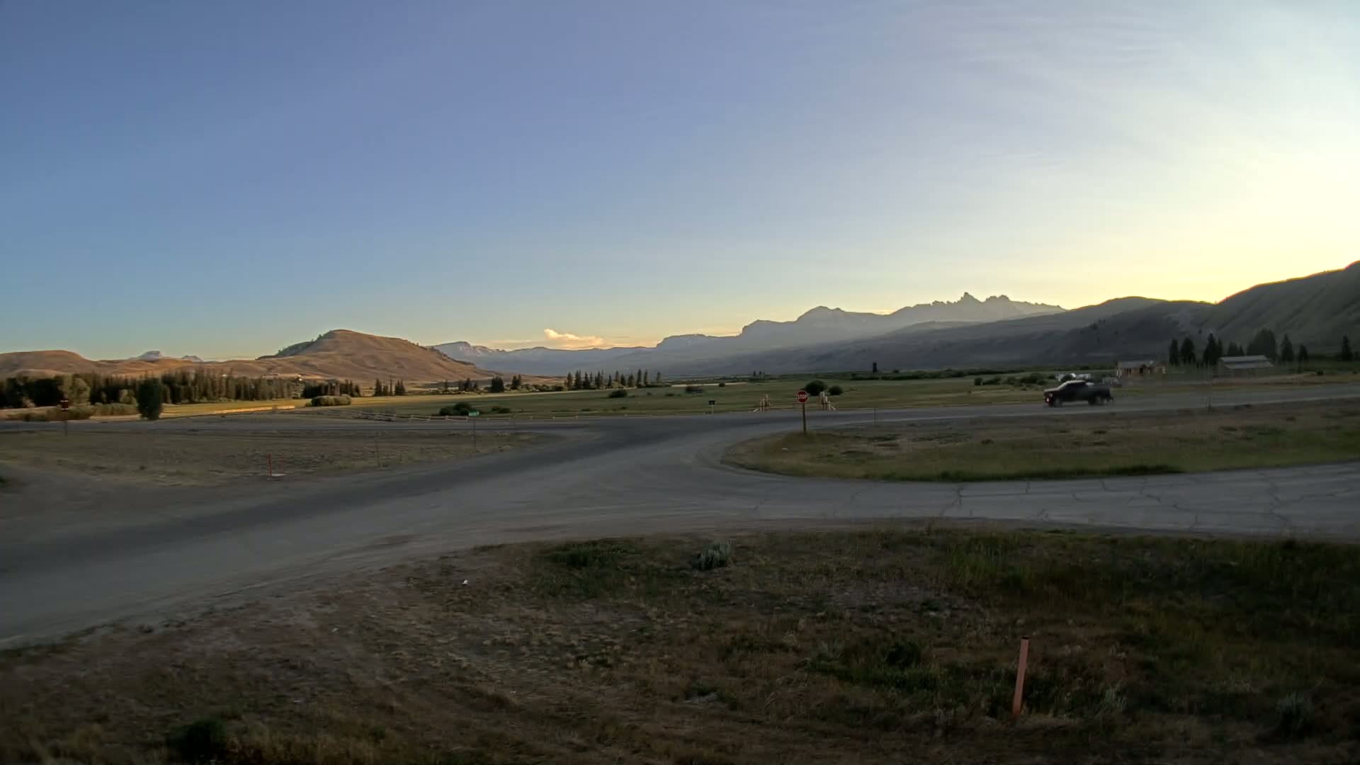 Wyoming, Dunoir Mountain Pass Live Cam - Fremont, Wyoming, USA