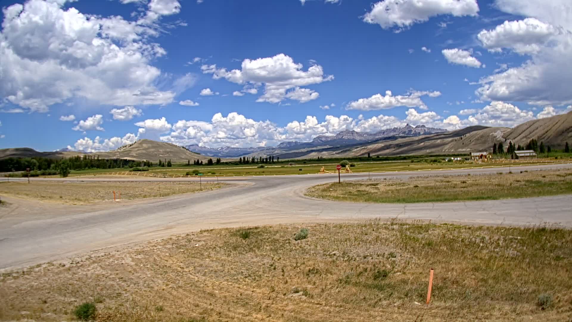 Wyoming, Dunoir Mountain Pass Live Cam - Fremont, Wyoming, USA