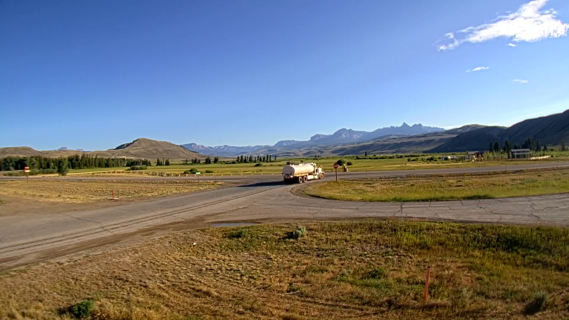 Wyoming, Dunoir Mountain Pass Live Cam - Fremont, Wyoming, USA