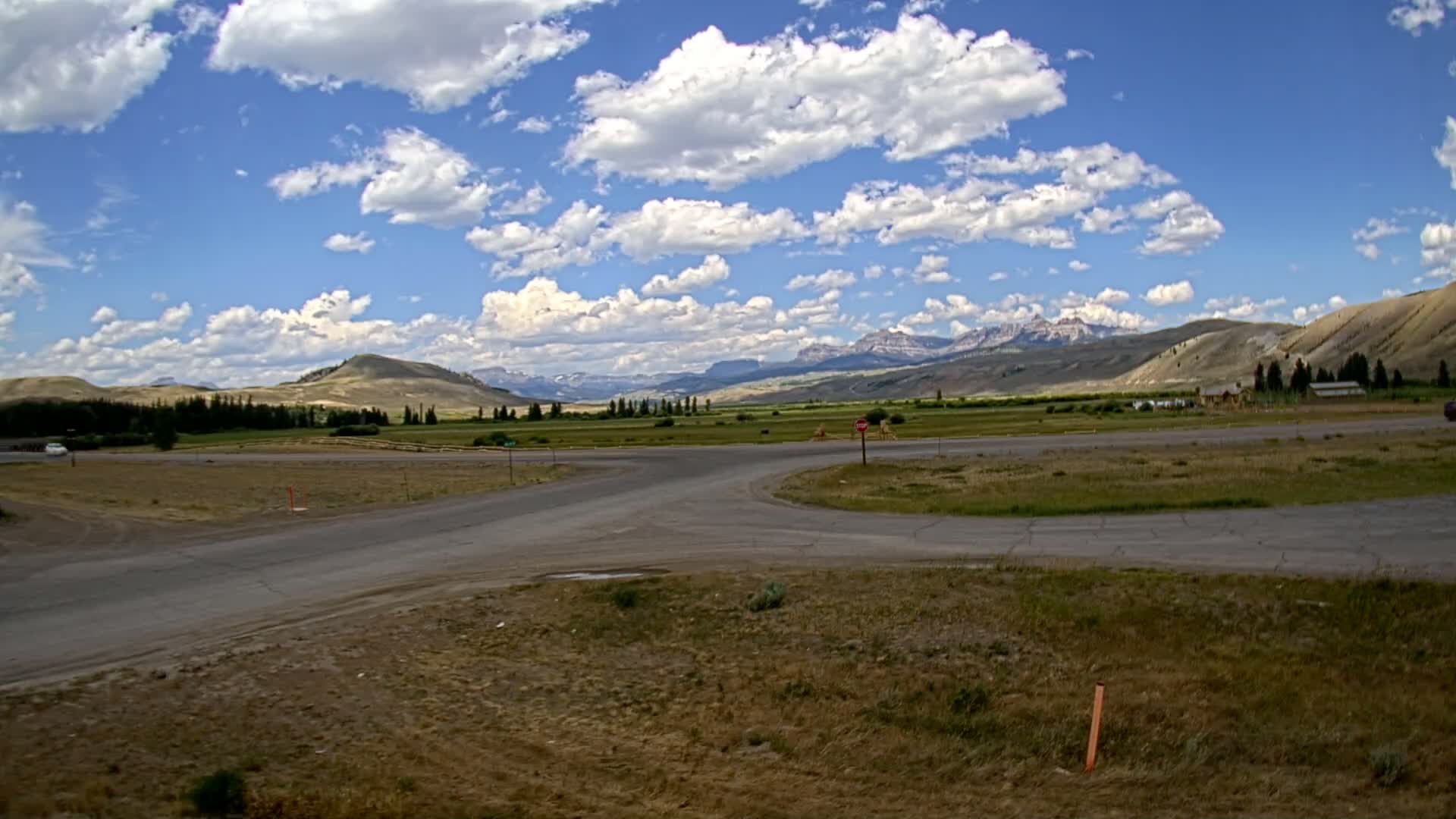 Wyoming, Dunoir Mountain Pass Live Cam - Fremont, Wyoming, USA