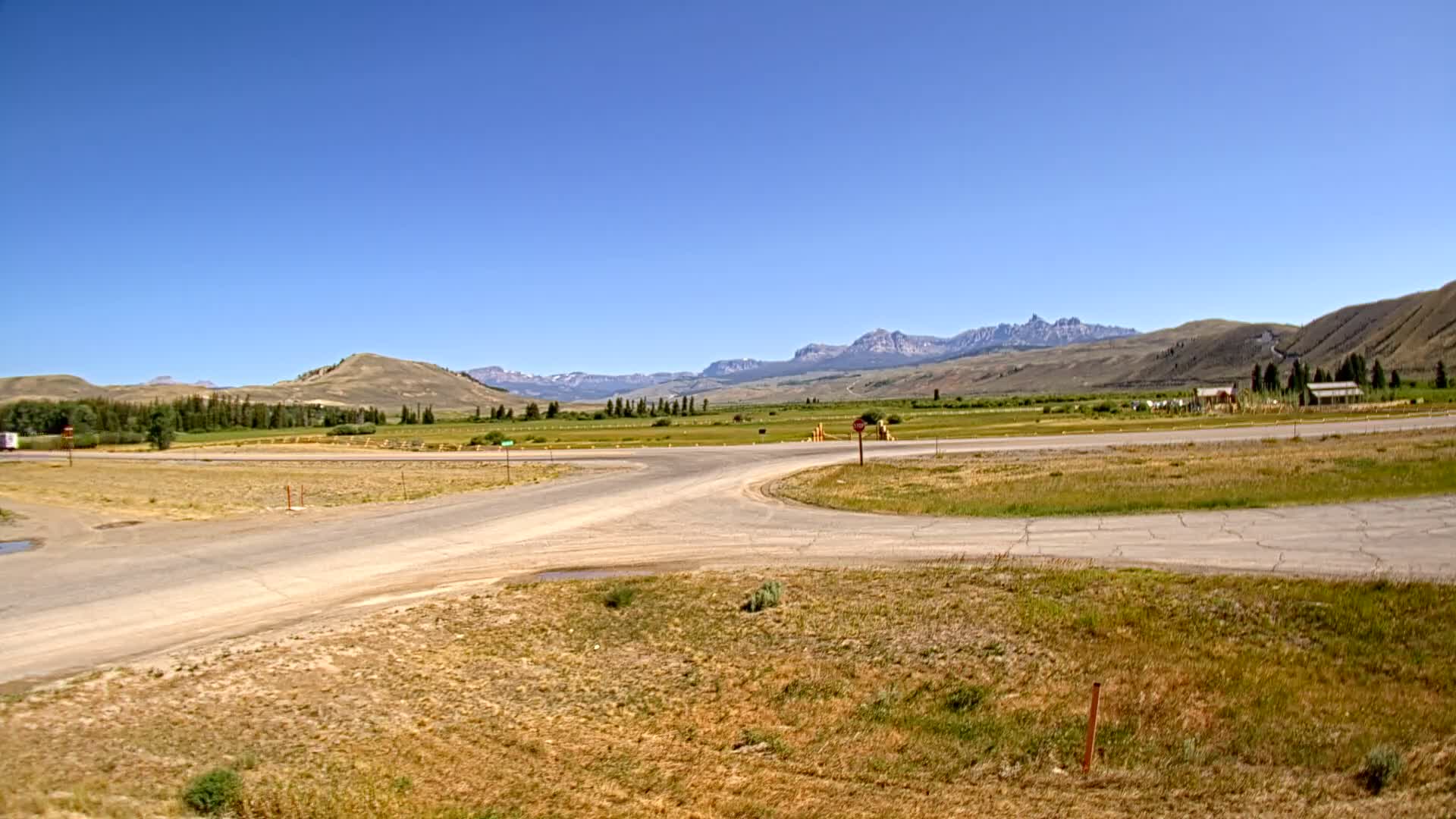 Wyoming, Dunoir Mountain Pass Live Cam - Fremont, Wyoming, USA