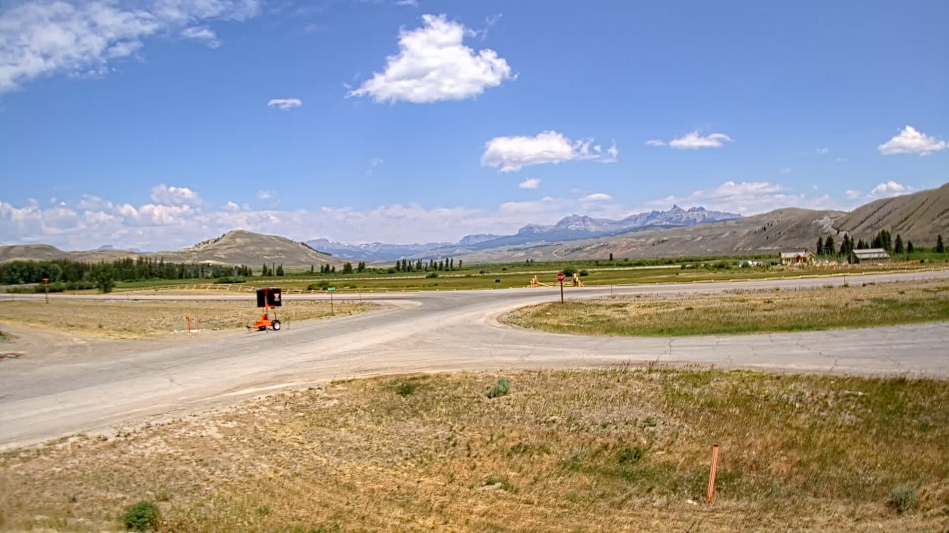 Wyoming, Dunoir Mountain Pass Live Cam - Fremont, Wyoming, USA