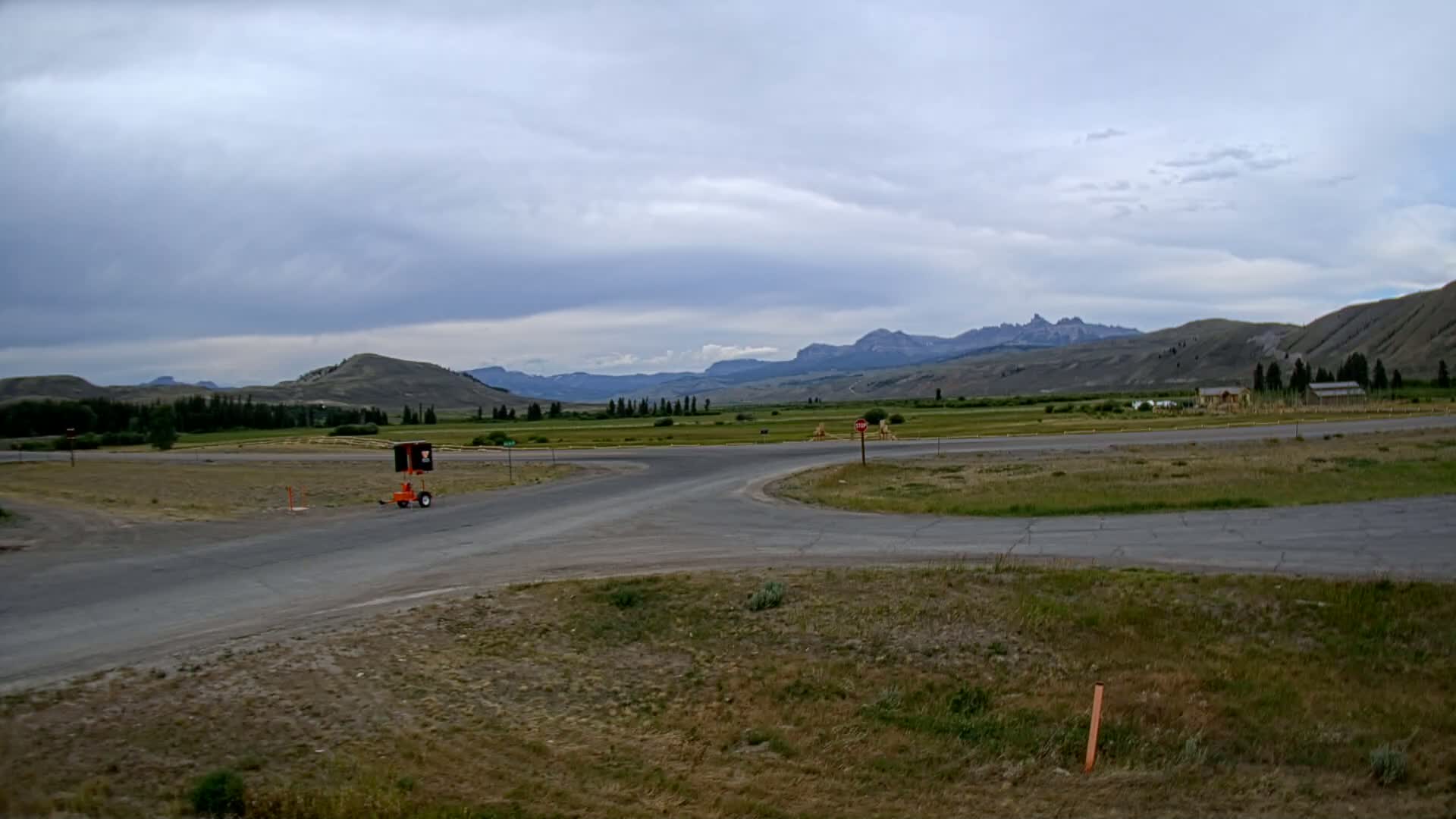 Wyoming, Dunoir Mountain Pass Live Cam - Fremont, Wyoming, USA