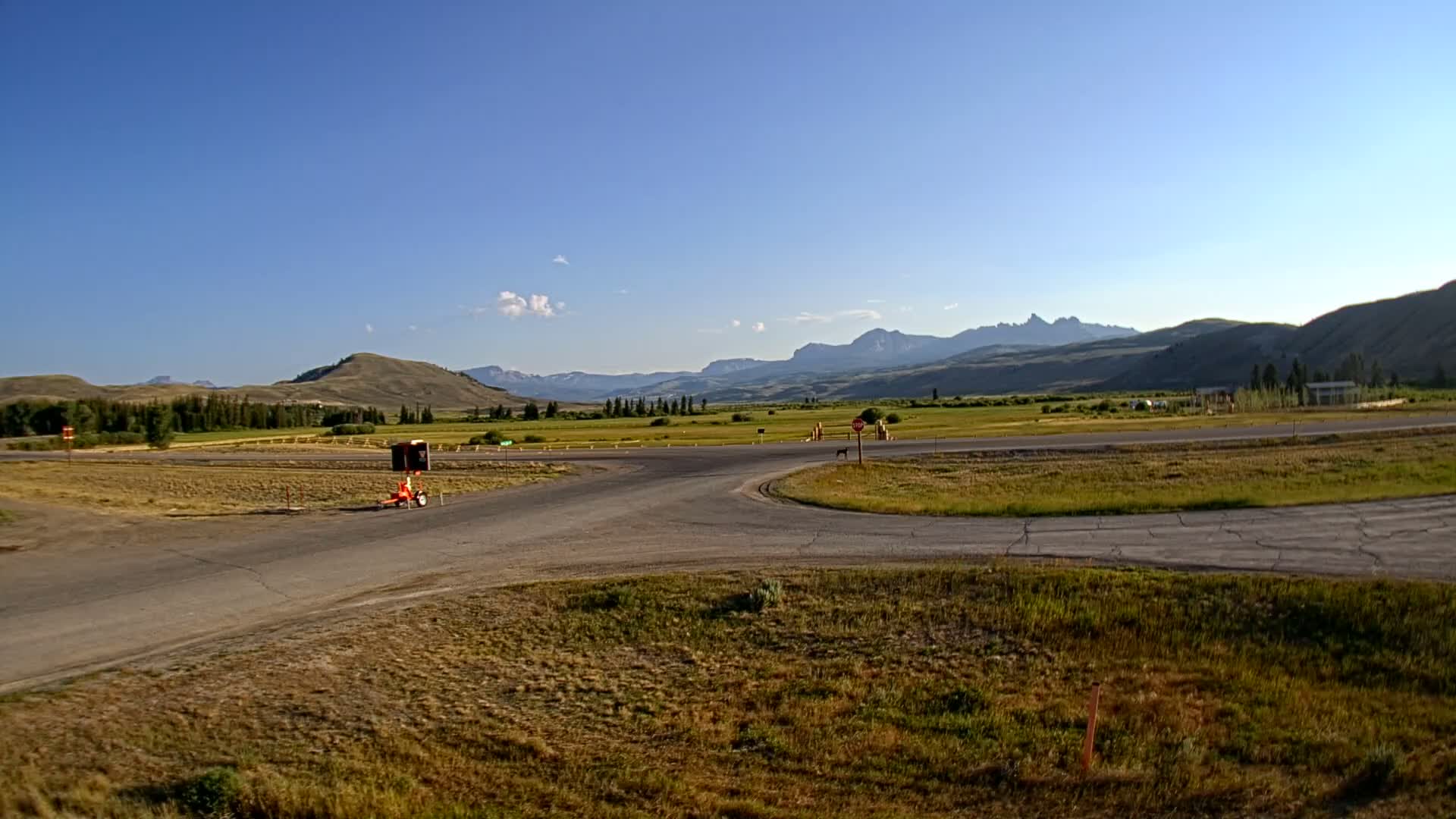 Wyoming, Dunoir Mountain Pass Live Cam - Fremont, Wyoming, USA