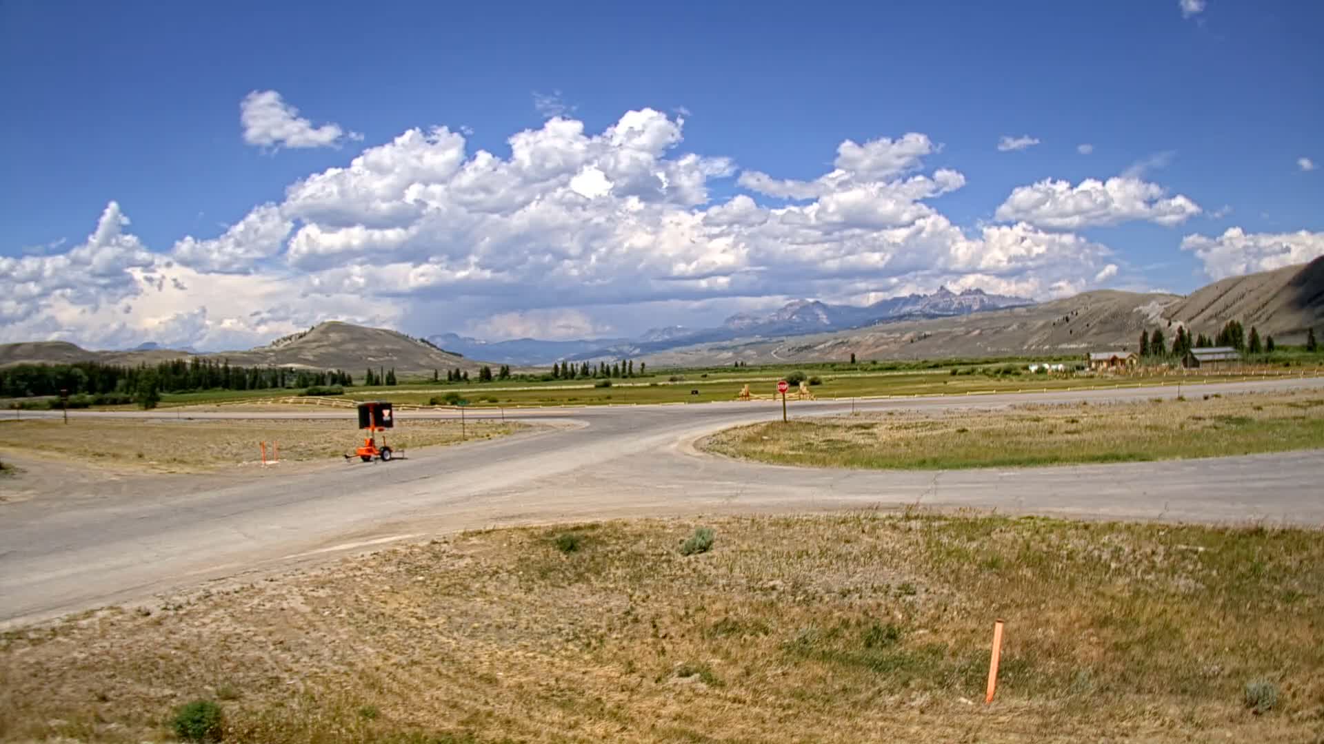 Wyoming, Dunoir Mountain Pass Live Cam - Fremont, Wyoming, USA