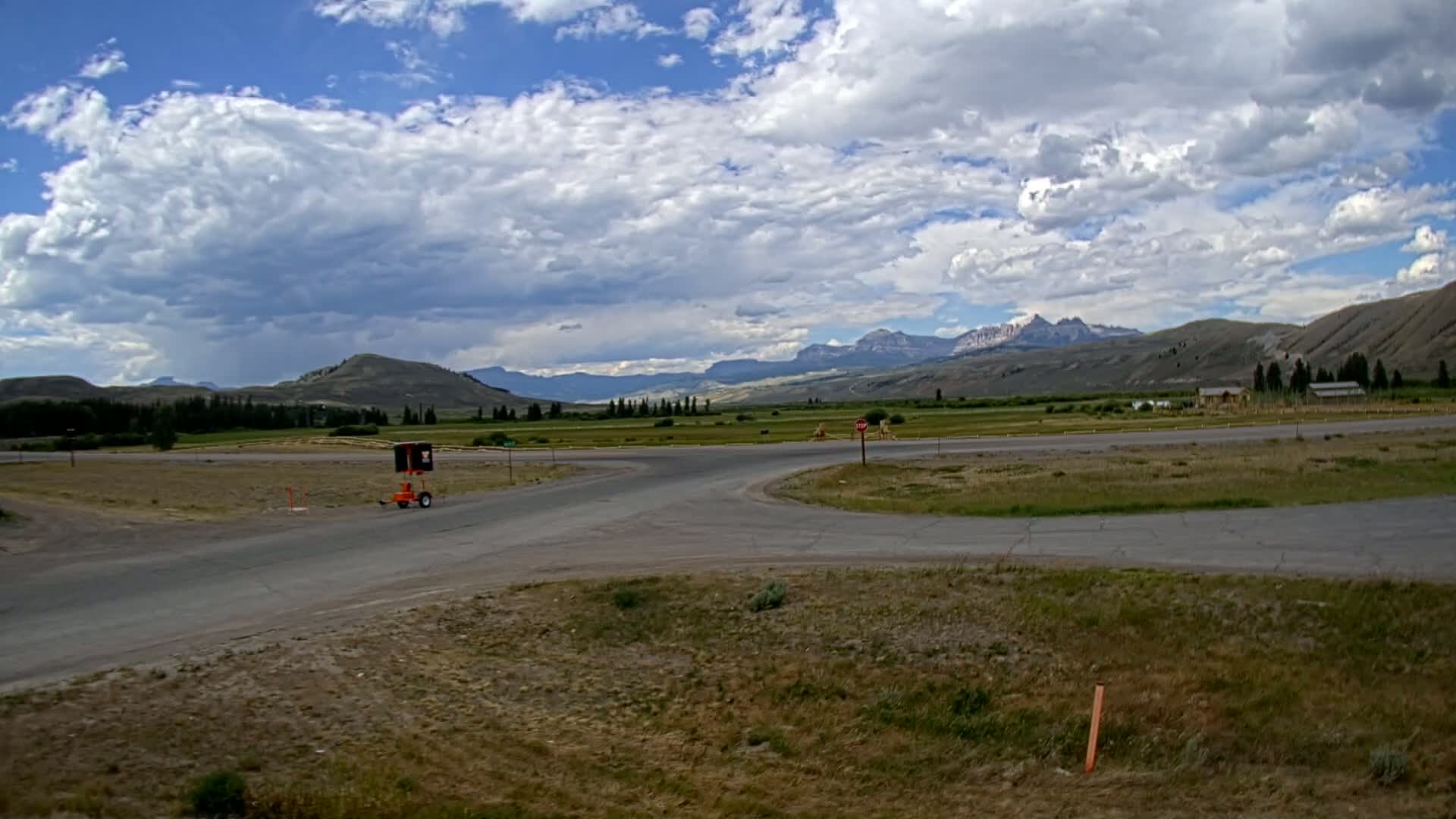 Wyoming, Dunoir Mountain Pass Live Cam - Fremont, Wyoming, USA