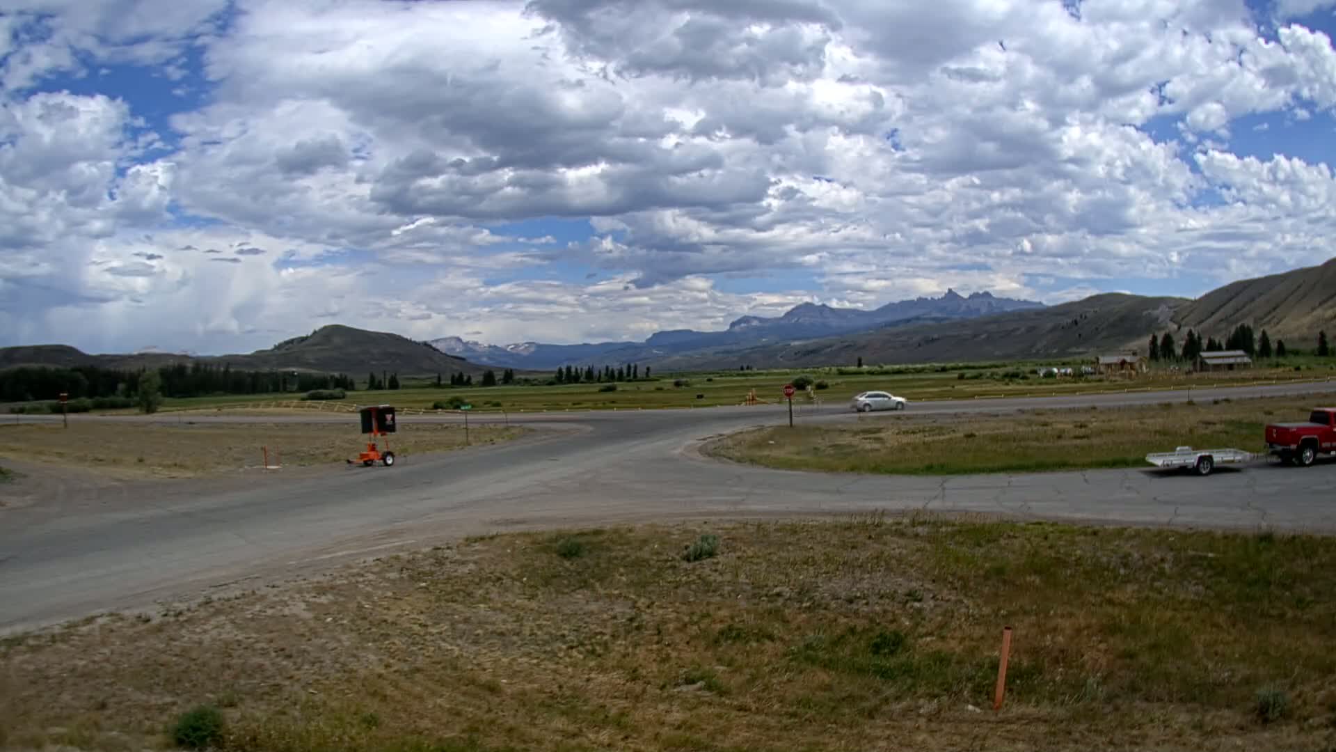 Wyoming, Dunoir Mountain Pass Live Cam - Fremont, Wyoming, USA