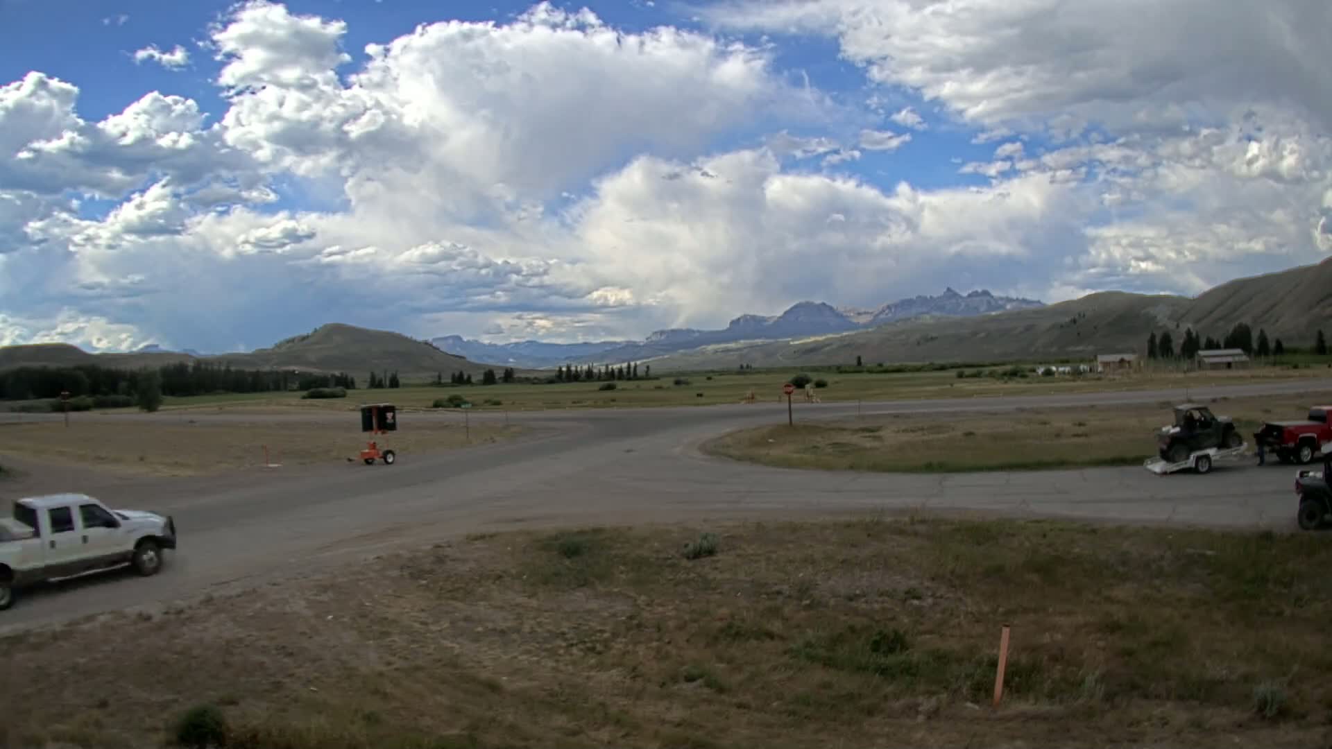 Wyoming, Dunoir Mountain Pass Live Cam - Fremont, Wyoming, USA