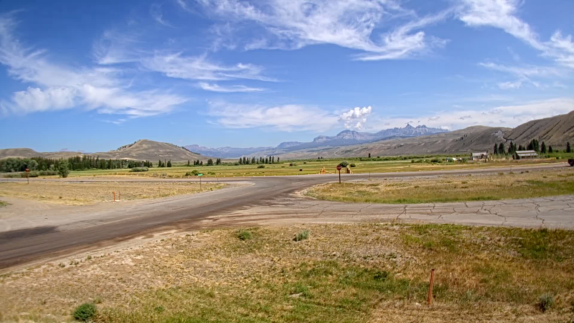 Wyoming, Dunoir Mountain Pass Live Cam - Fremont, Wyoming, USA
