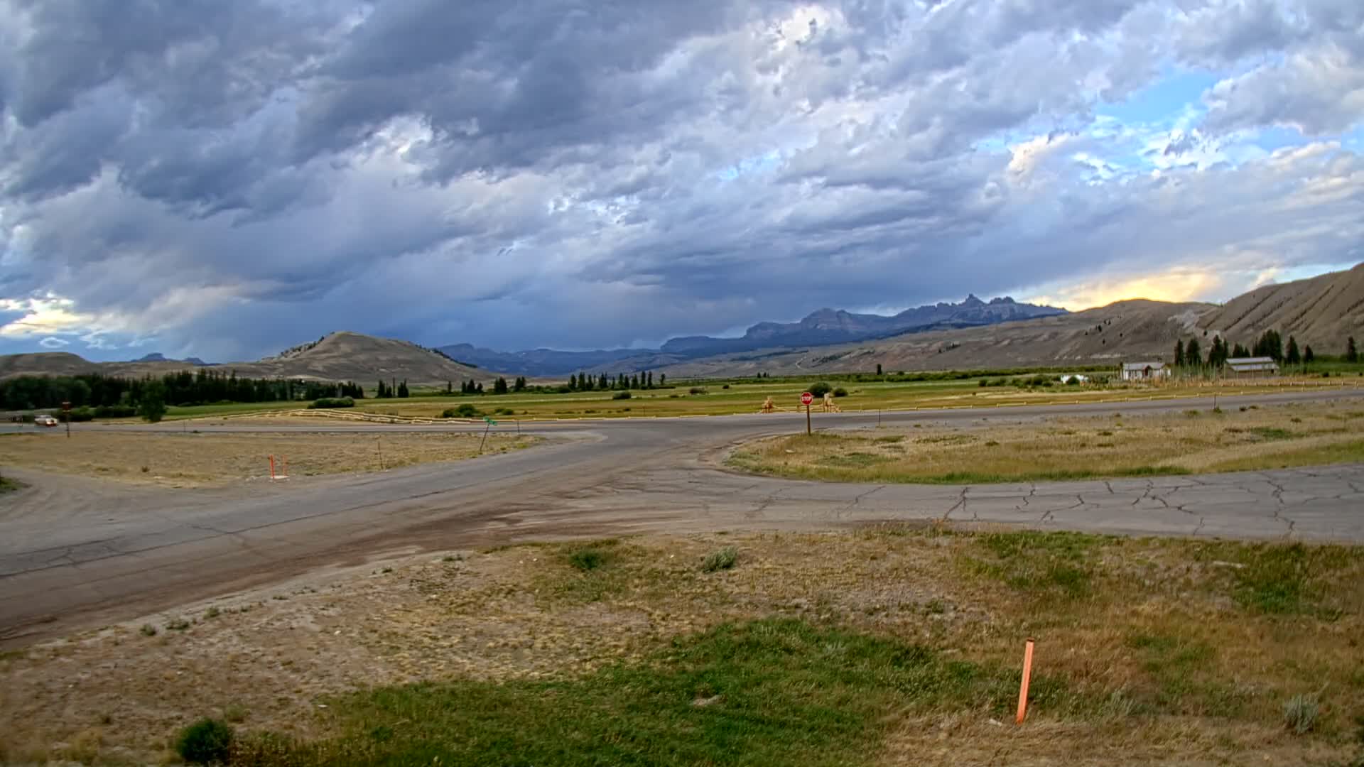Wyoming, Dunoir Mountain Pass Live Cam - Fremont, Wyoming, USA
