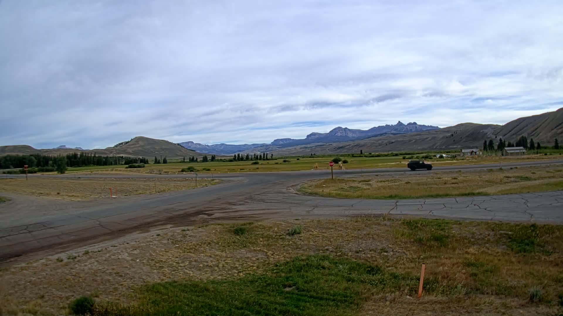 Wyoming, Dunoir Mountain Pass Live Cam - Fremont, Wyoming, USA
