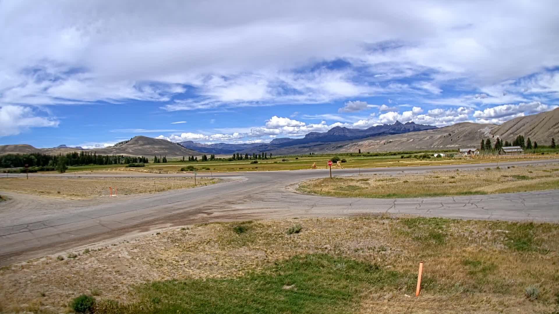 Wyoming, Dunoir Mountain Pass Live Cam - Fremont, Wyoming, USA