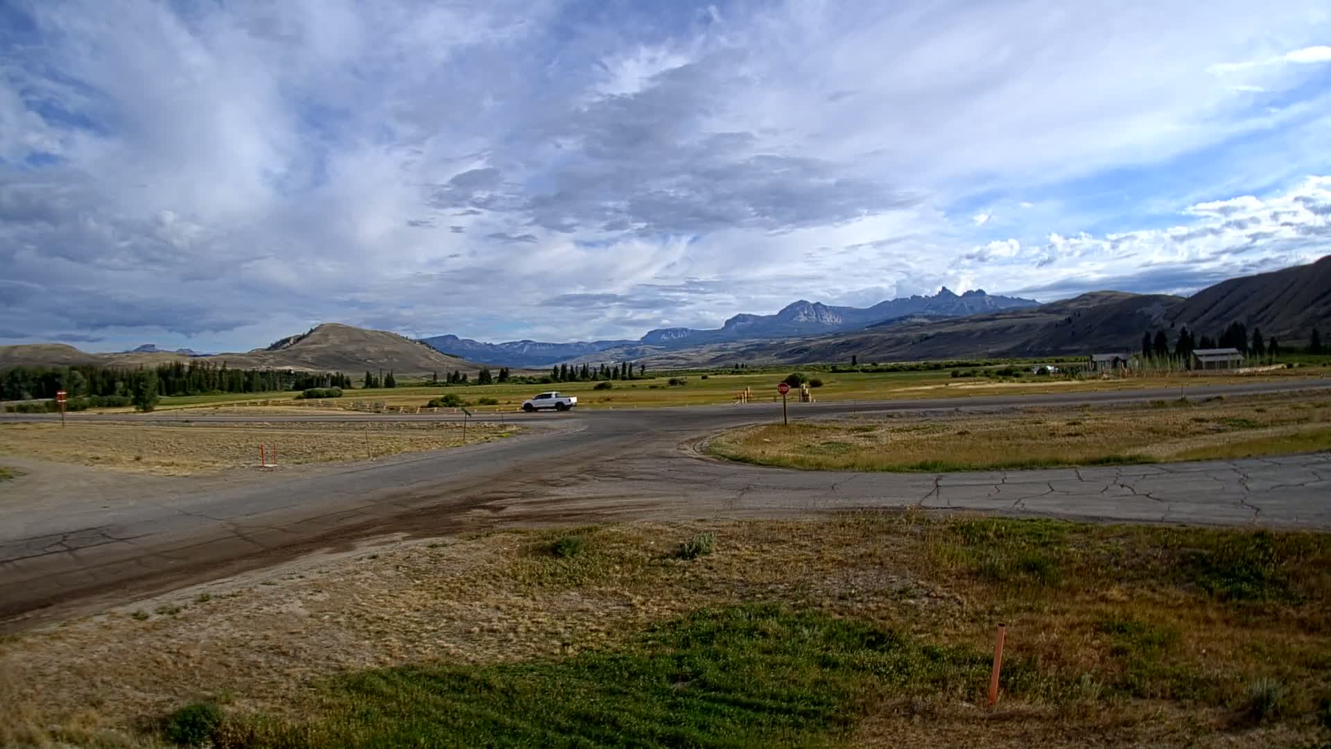 Wyoming, Dunoir Mountain Pass Live Cam - Fremont, Wyoming, USA