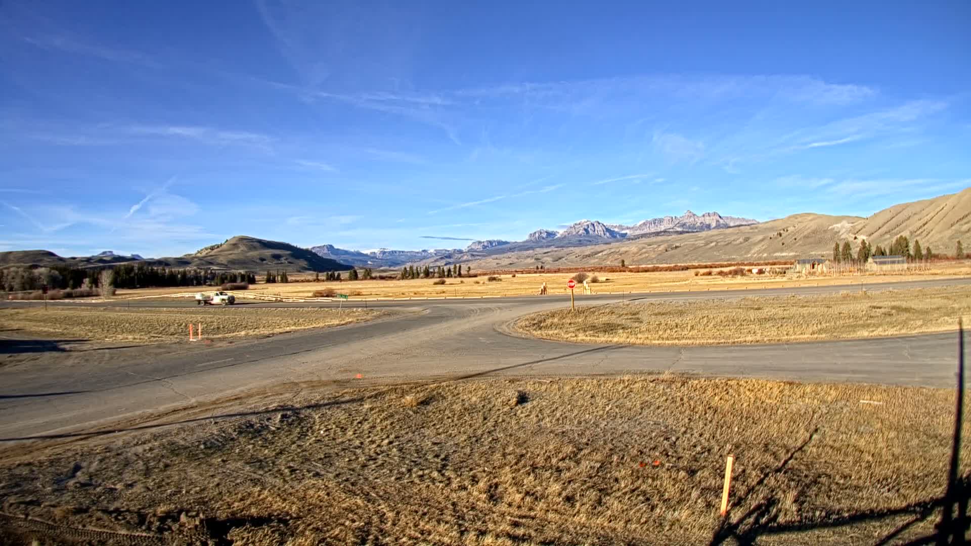 Wyoming, Dunoir Mountain Pass Live Cam - Fremont, Wyoming, USA