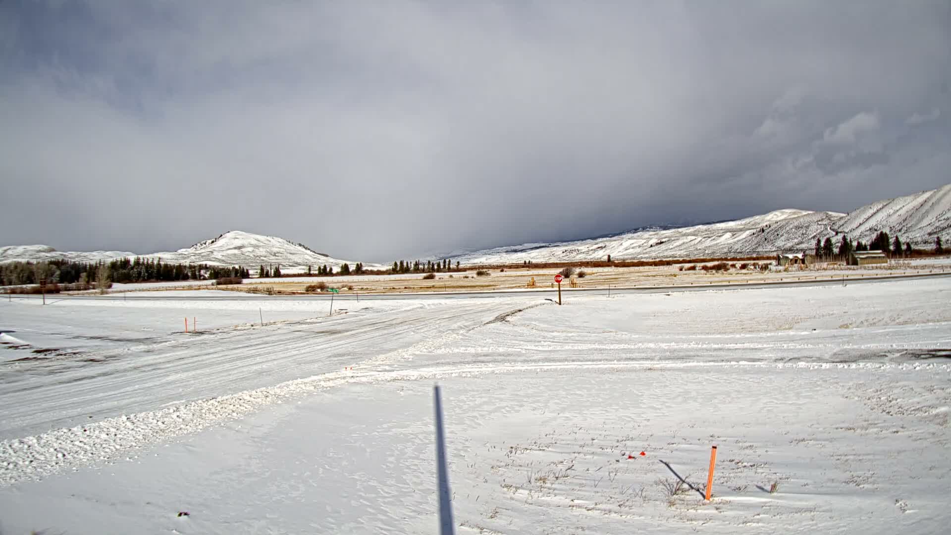 Wyoming, Dunoir Mountain Pass Live Cam - Fremont, Wyoming, USA