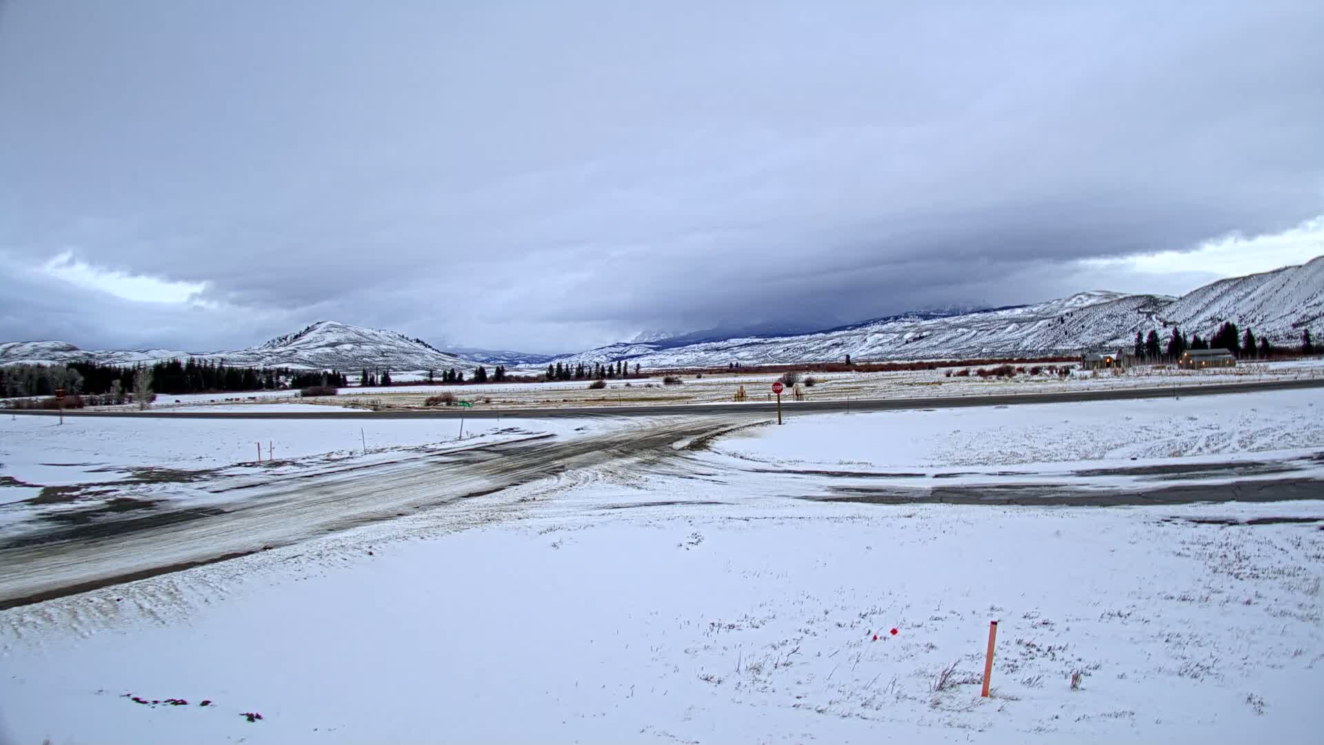 Wyoming, Dunoir Mountain Pass Live Cam - Fremont, Wyoming, USA