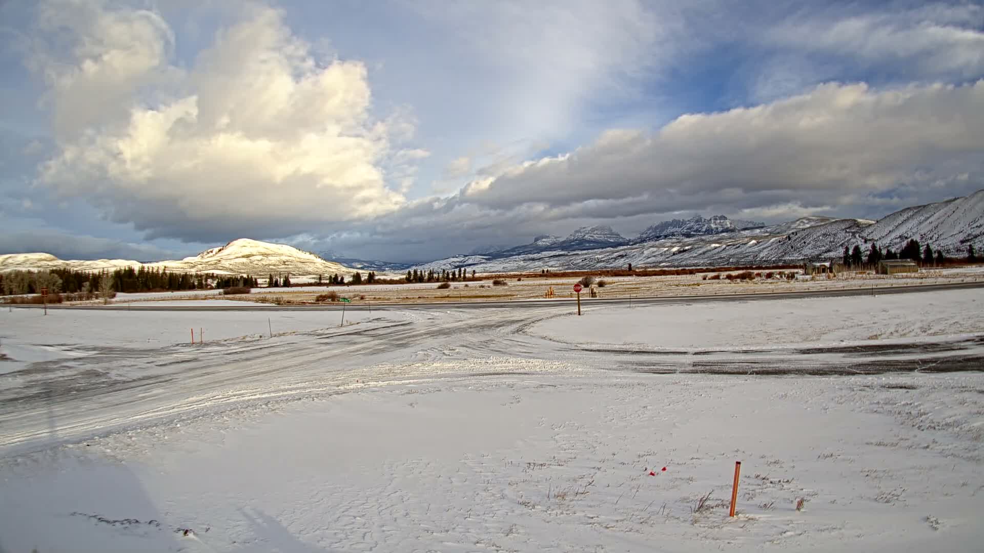Wyoming, Dunoir Mountain Pass Live Cam - Fremont, Wyoming, USA