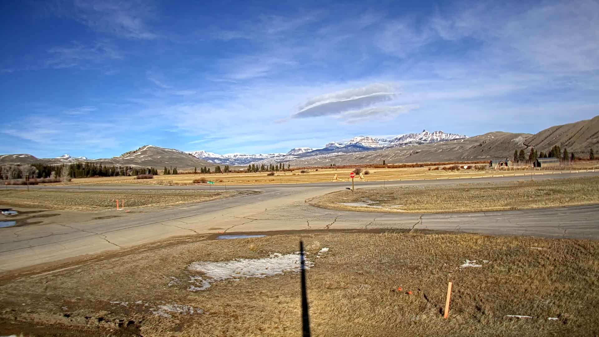Wyoming, Dunoir Mountain Pass Live Cam - Fremont, Wyoming, USA