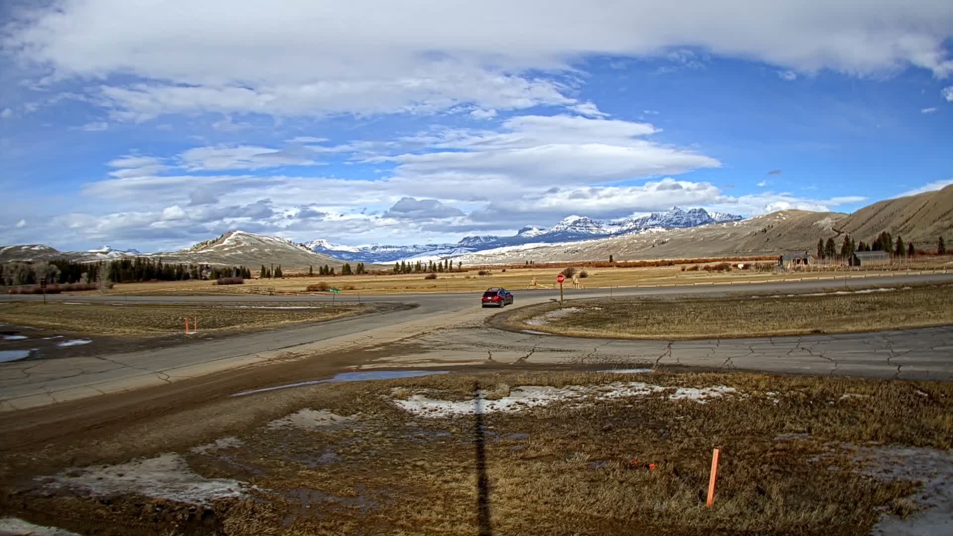 Wyoming, Dunoir Mountain Pass Live Cam - Fremont, Wyoming, USA