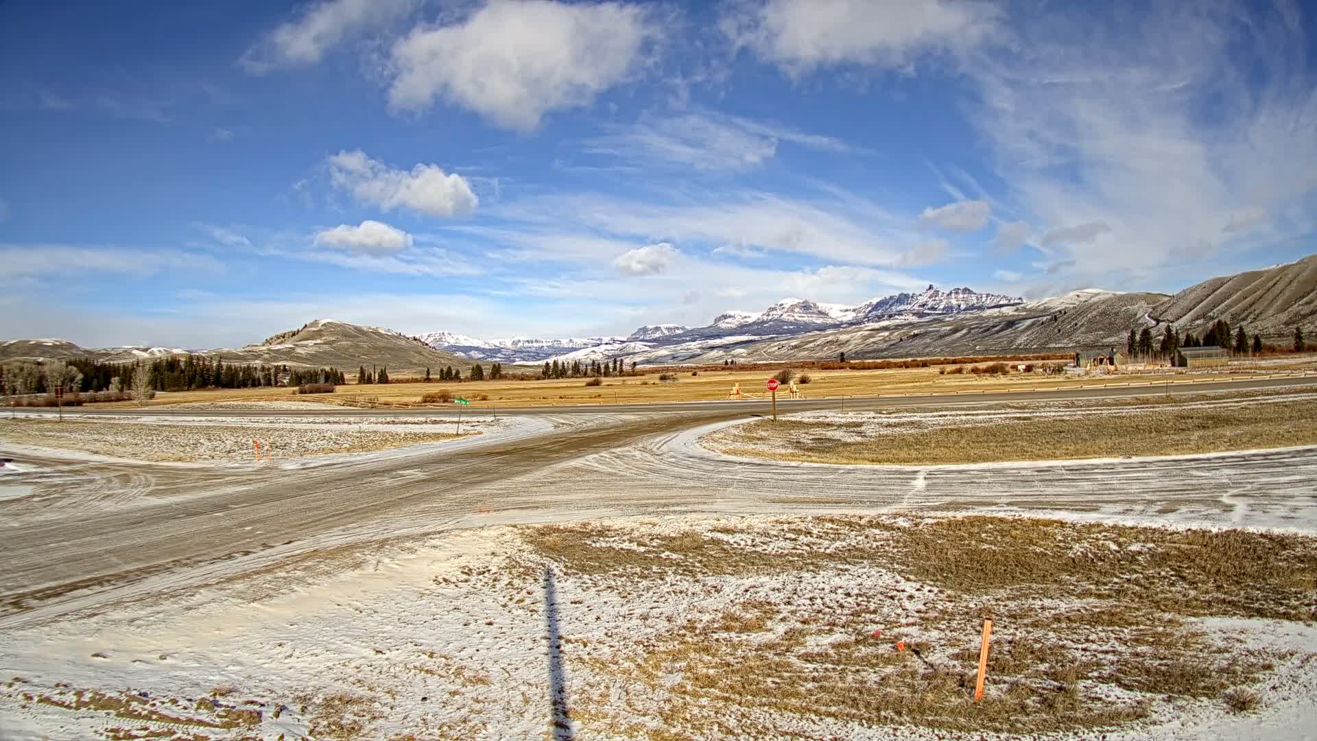 Wyoming, Dunoir Mountain Pass Live Cam - Fremont, Wyoming, USA