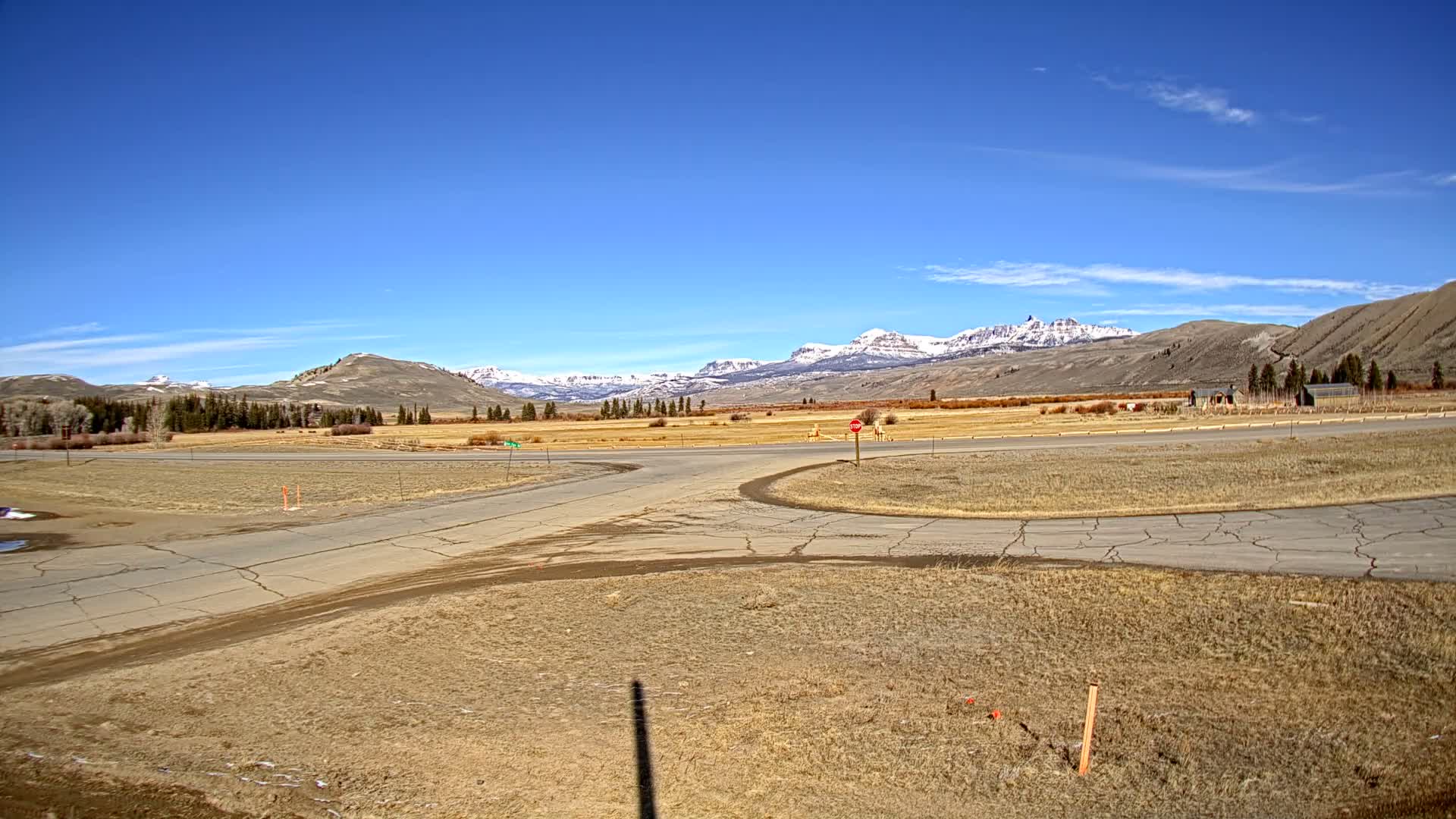Wyoming, Dunoir Mountain Pass Live Cam - Fremont, Wyoming, USA
