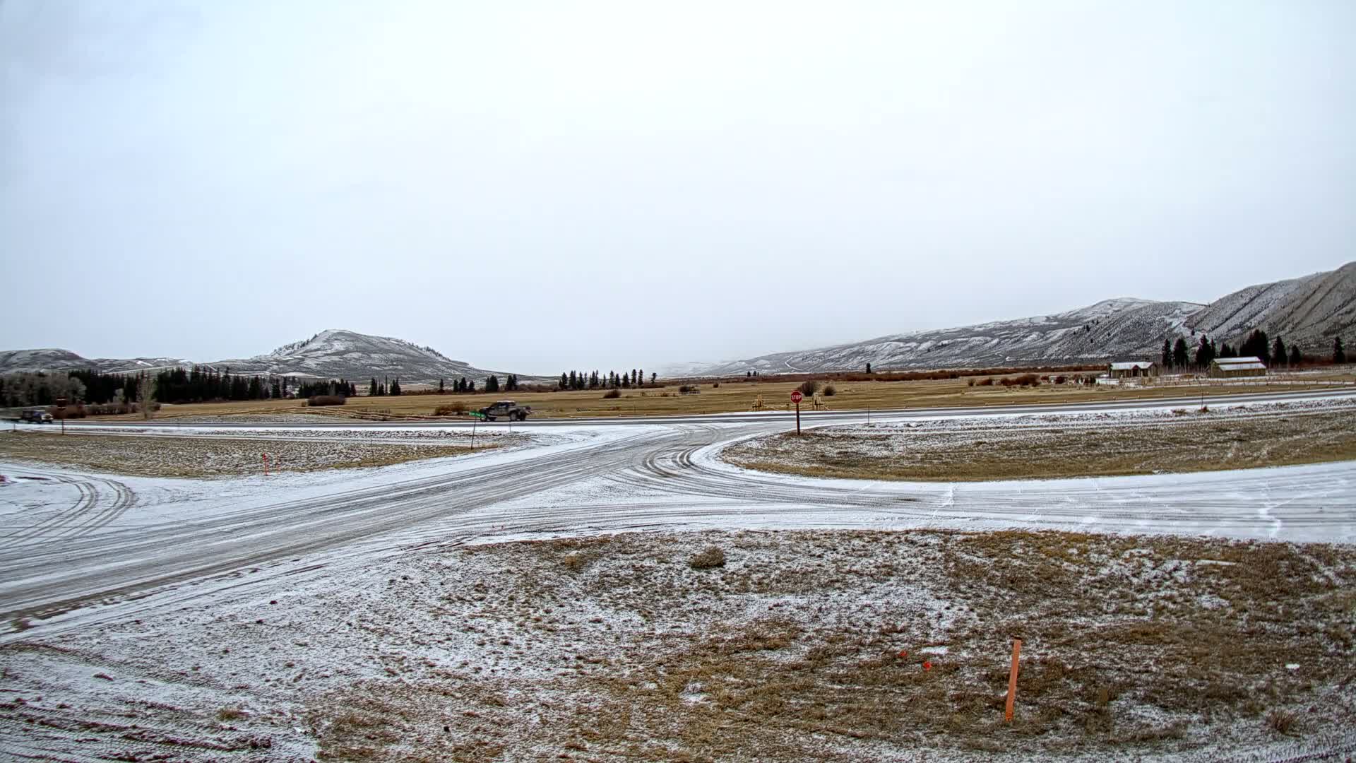 Wyoming, Dunoir Mountain Pass Live Cam - Fremont, Wyoming, USA