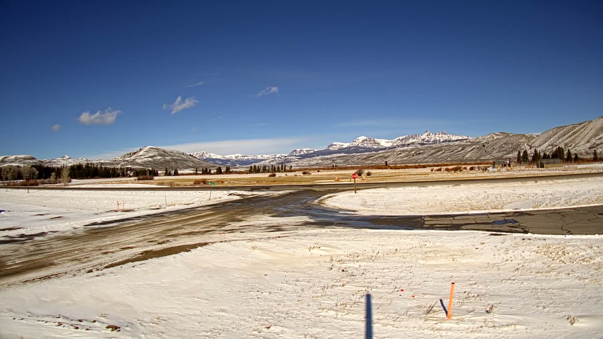 Wyoming, Dunoir Mountain Pass Live Cam - Fremont, Wyoming, USA