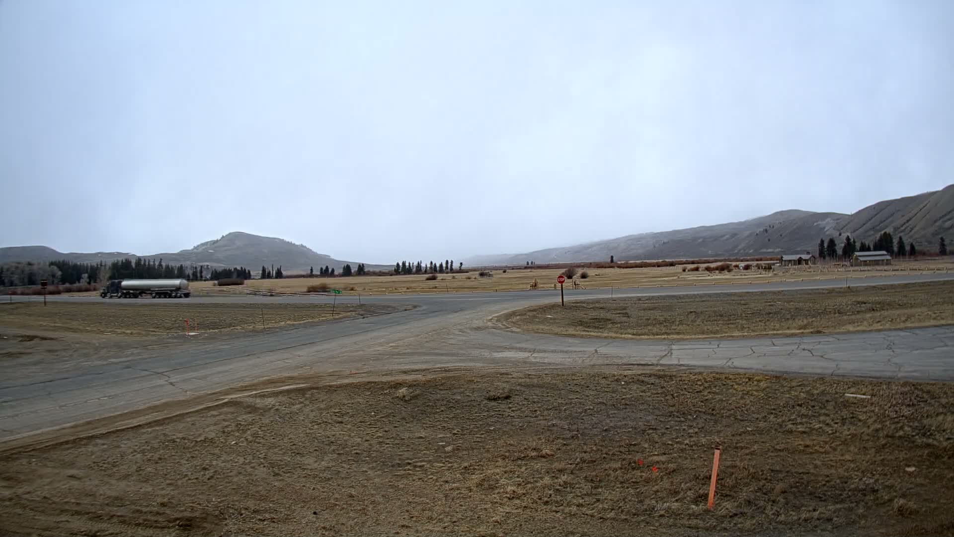 Wyoming, Dunoir Mountain Pass Live Cam - Fremont, Wyoming, USA