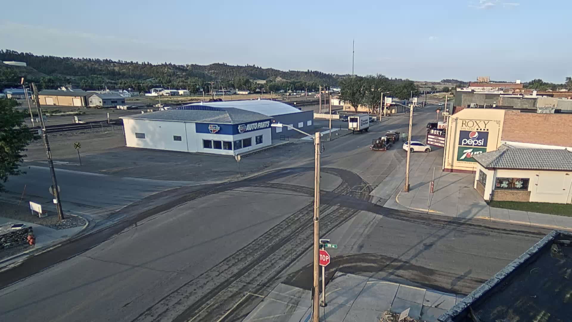 Forsyth Village & Railroad Live Cam - Forsyth, Rosebud, Montana, USA
