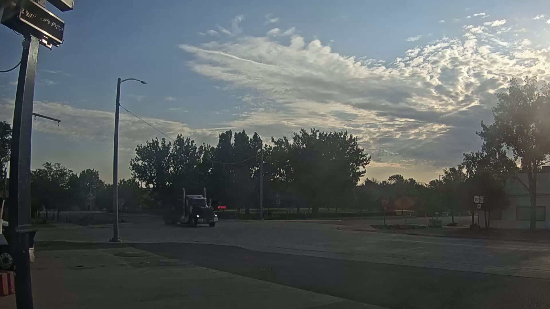 Broadus Village,  U.S Highway 212 Live Cam - Broadus, Powder River, Montana, USA