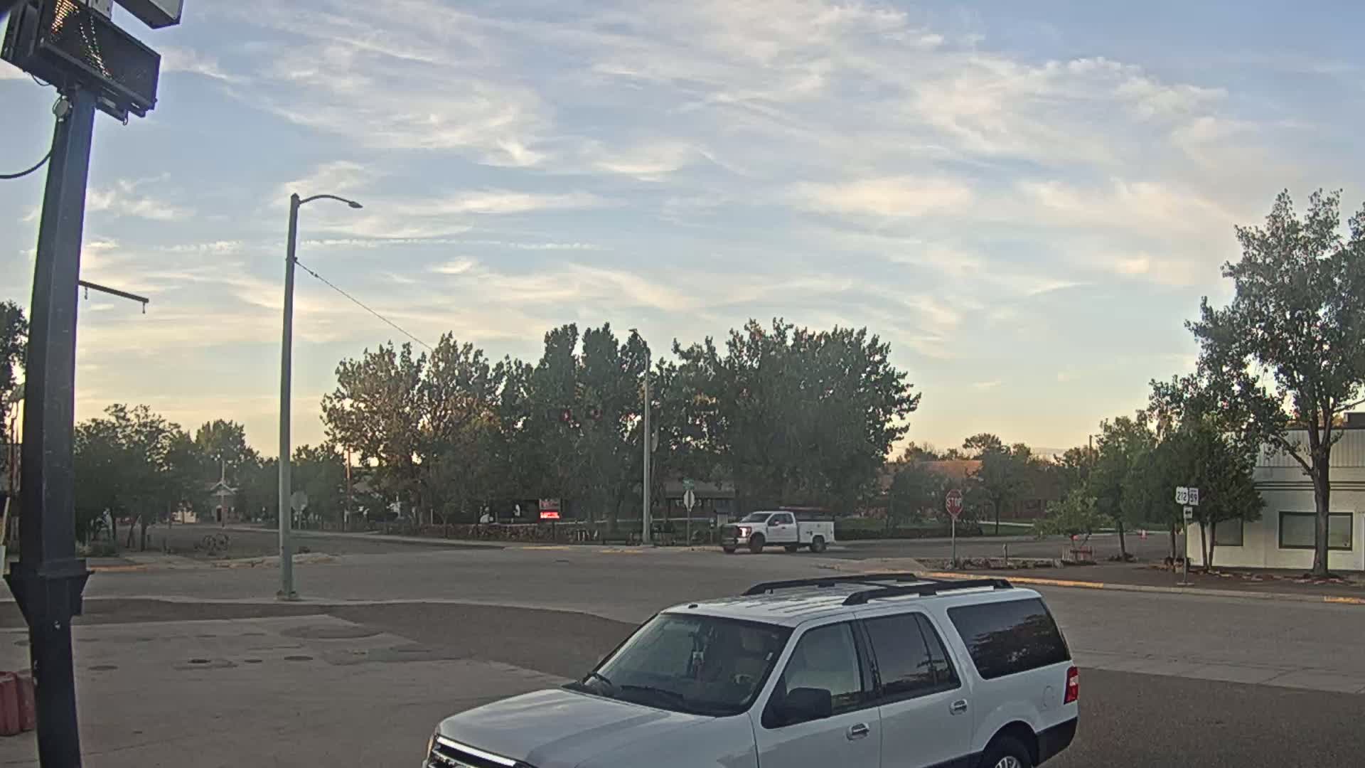 Broadus Village,  U.S Highway 212 Live Cam - Broadus, Powder River, Montana, USA