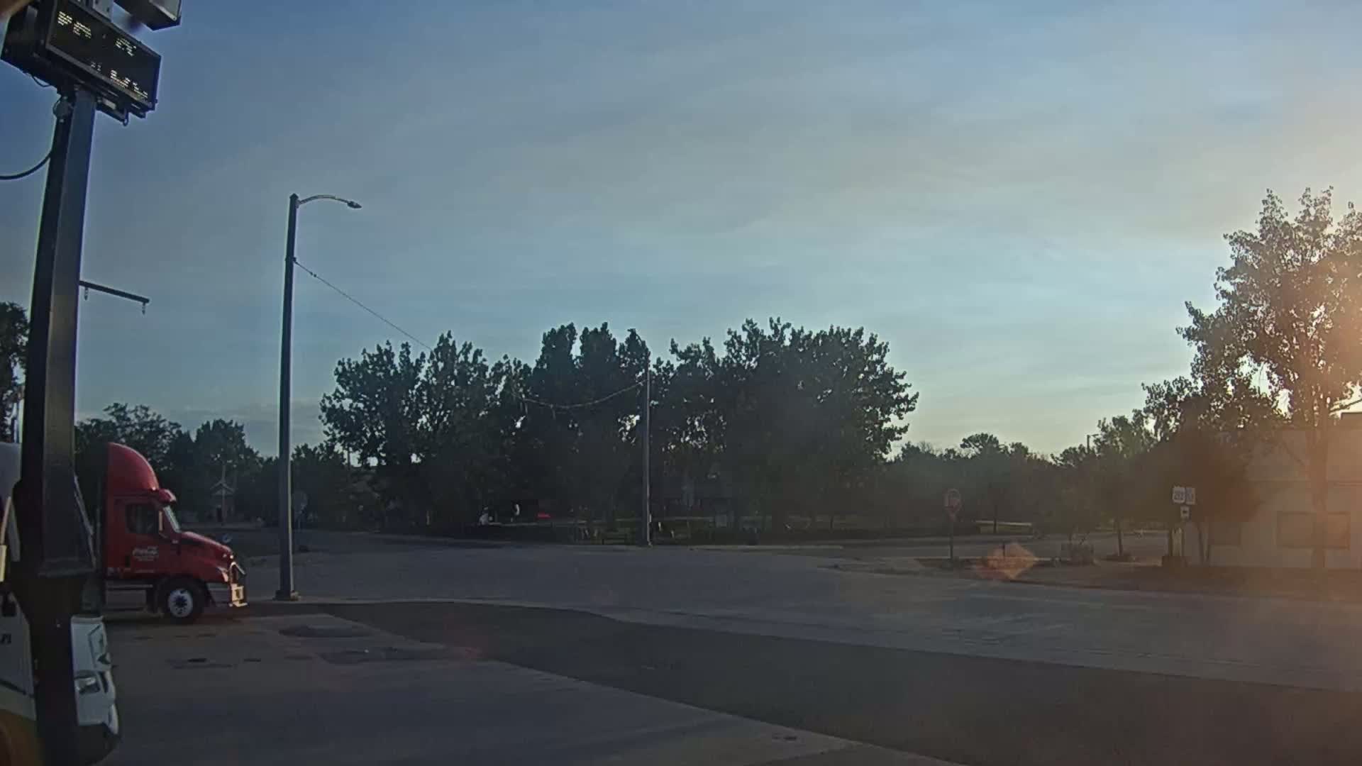 Broadus Village,  U.S Highway 212 Live Cam - Broadus, Powder River, Montana, USA