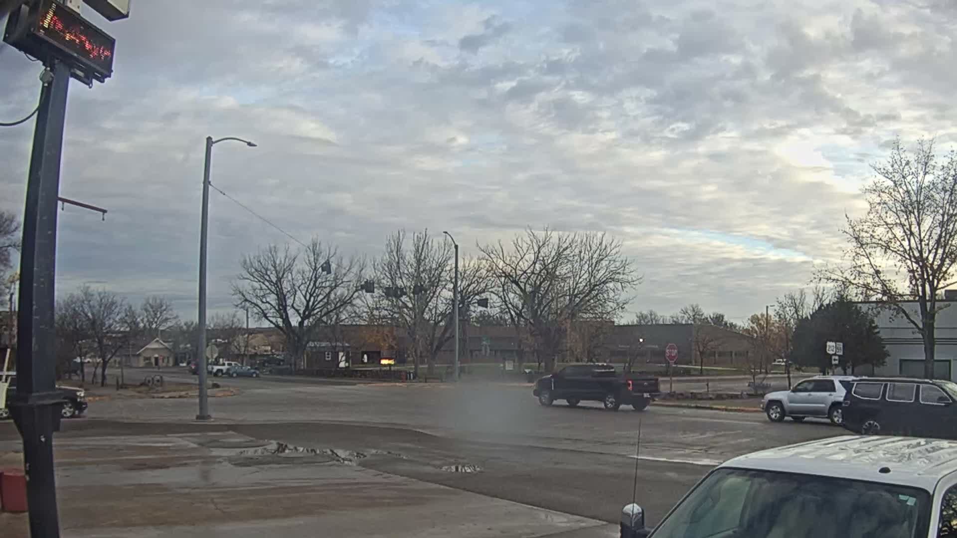 Broadus Village,  U.S Highway 212 Live Cam - Broadus, Powder River, Montana, USA