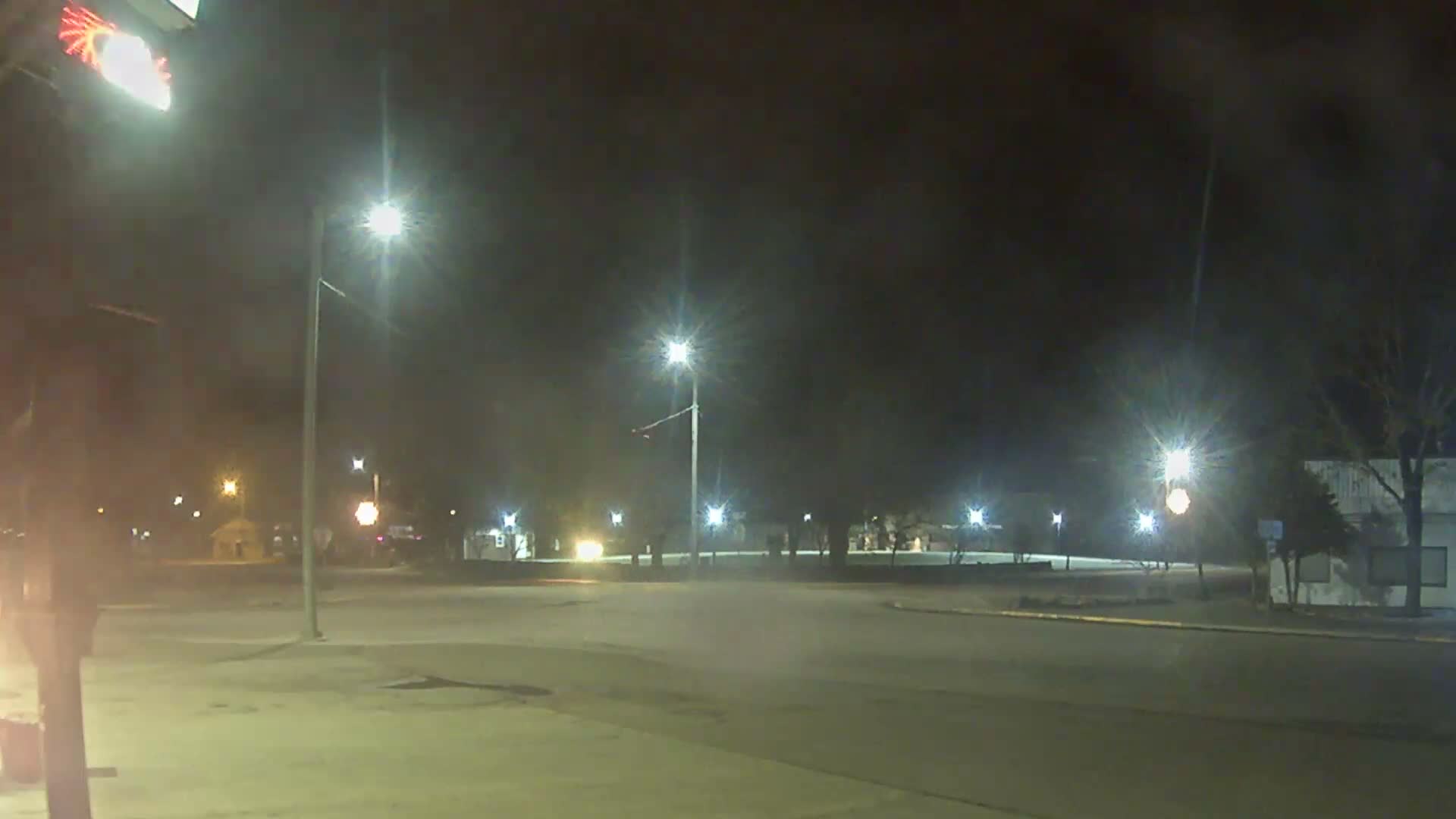 Broadus Village,  U.S Highway 212 Live Cam - Broadus, Powder River, Montana, USA