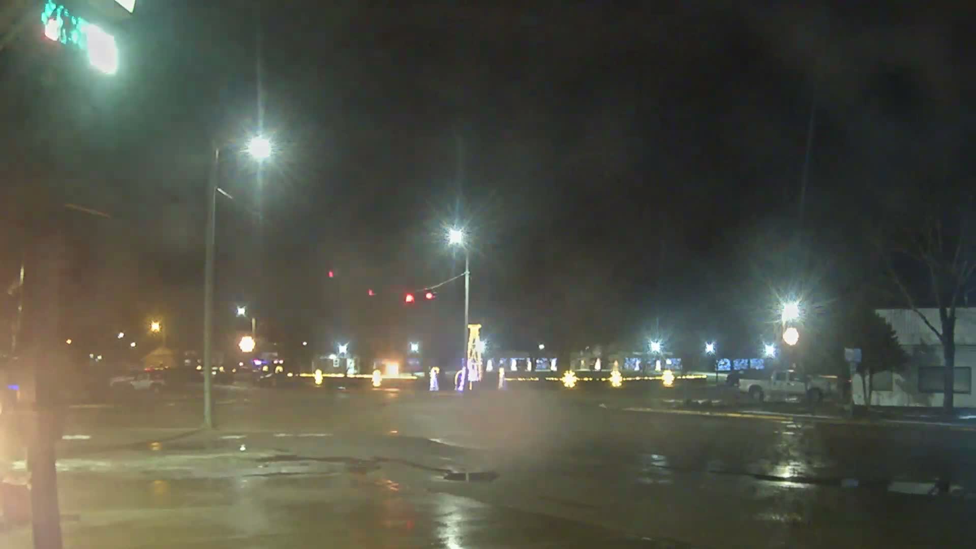 Broadus Village,  U.S Highway 212 Live Cam - Broadus, Powder River, Montana, USA