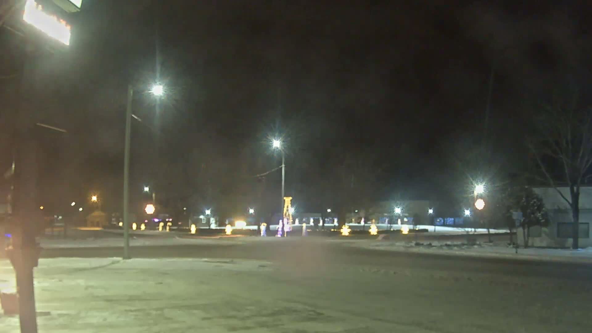 Broadus Village,  U.S Highway 212 Live Cam - Broadus, Powder River, Montana, USA