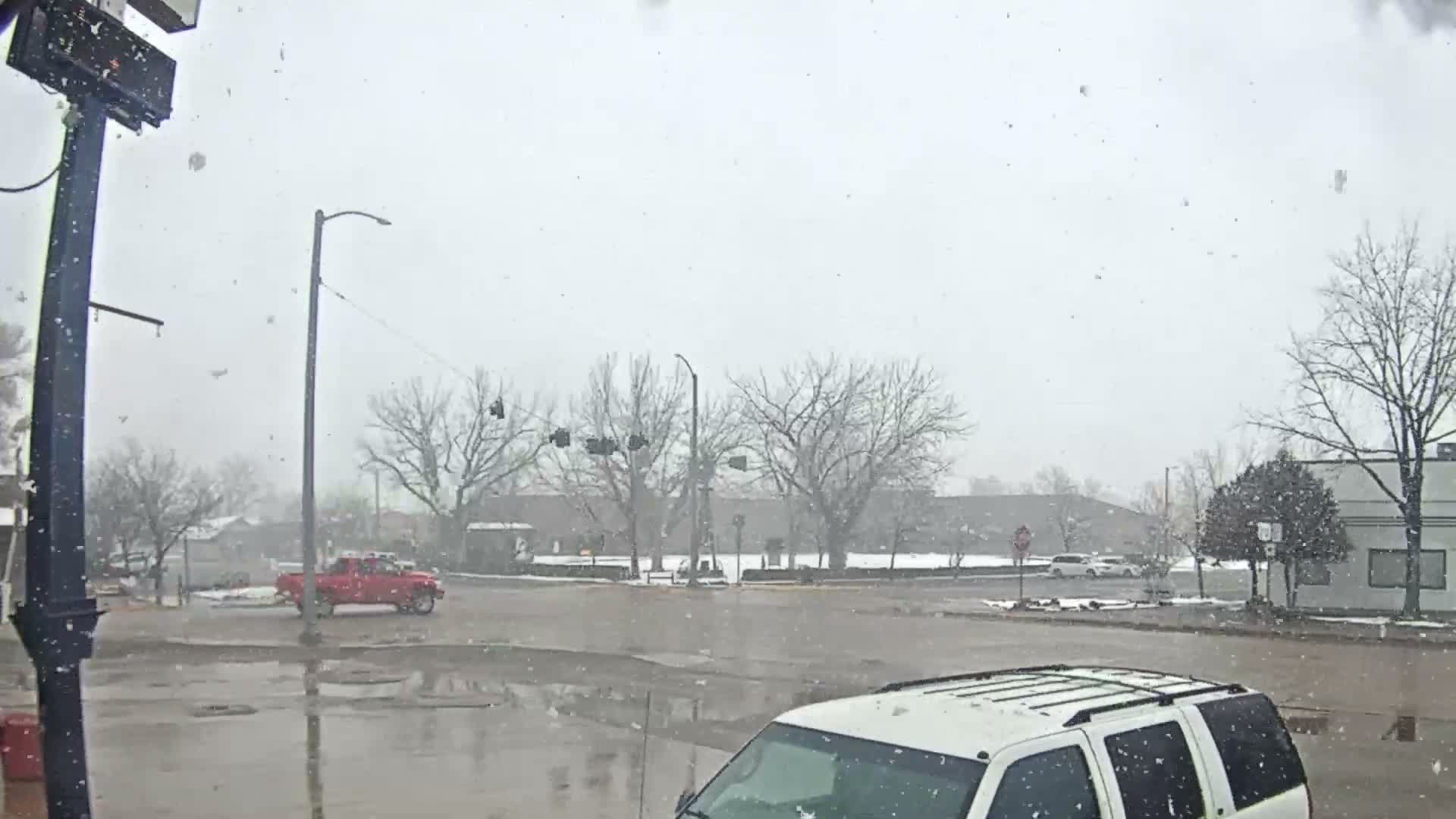 Broadus Village,  U.S Highway 212 Live Cam - Broadus, Powder River, Montana, USA