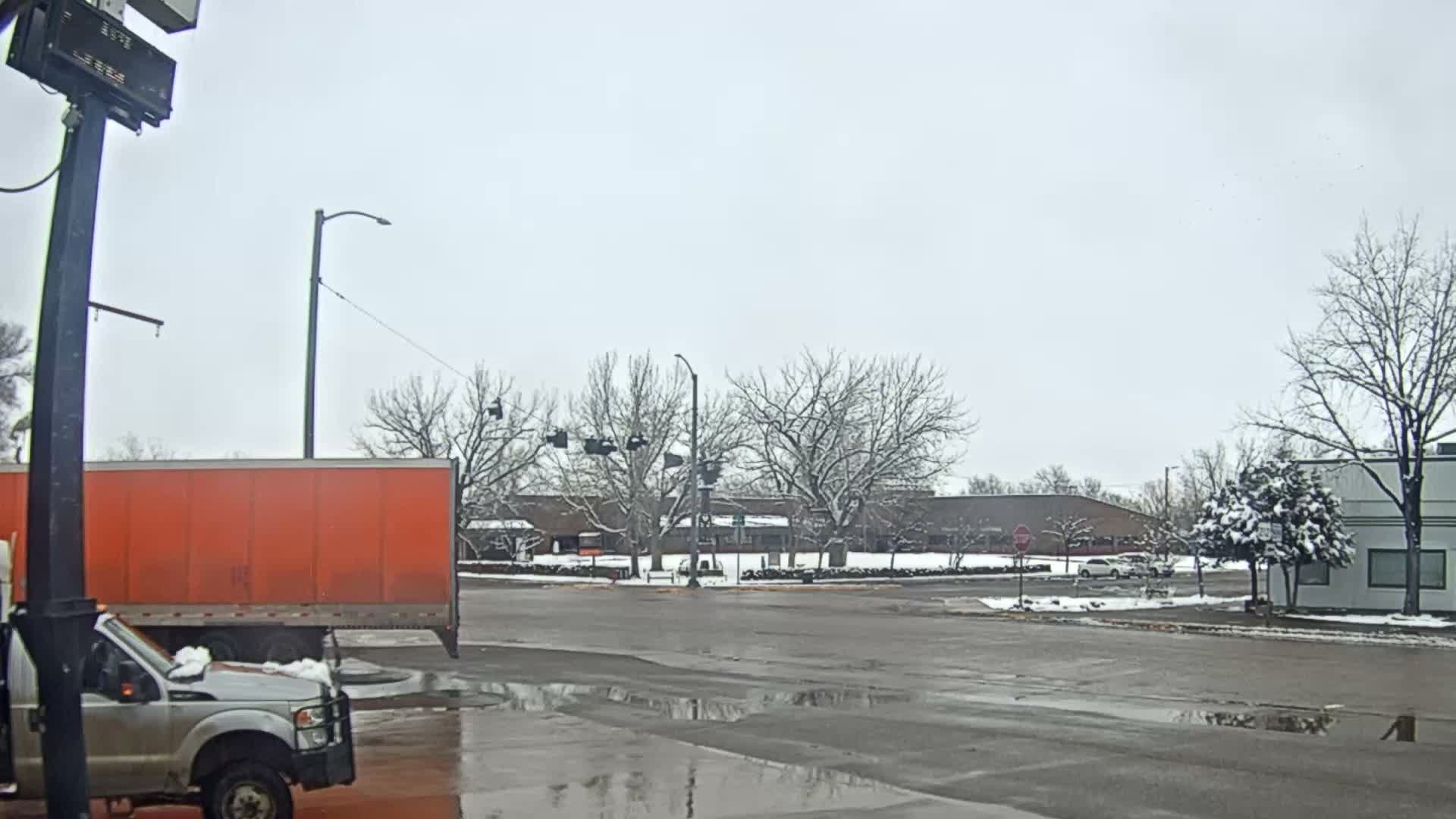 Broadus Village,  U.S Highway 212 Live Cam - Broadus, Powder River, Montana, USA