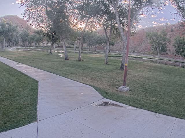 Thermopolis, Hot Springs State Park Koi Fish Ponds & Monument Hill Live Cam - Thermopolis, 	Hot Springs, Wyoming, USA