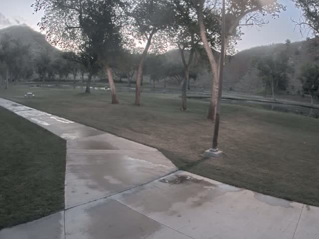 Thermopolis, Hot Springs State Park Koi Fish Ponds & Monument Hill Live Cam - Thermopolis, 	Hot Springs, Wyoming, USA