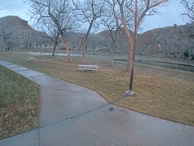 Thermopolis, Hot Springs State Park Koi Fish Ponds & Monument Hill Live Cam - Thermopolis, 	Hot Springs, Wyoming, USA