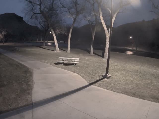 Thermopolis, Hot Springs State Park Koi Fish Ponds & Monument Hill Live Cam - Thermopolis, 	Hot Springs, Wyoming, USA