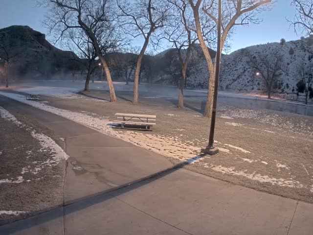 Thermopolis, Hot Springs State Park Koi Fish Ponds & Monument Hill Live Cam - Thermopolis, 	Hot Springs, Wyoming, USA