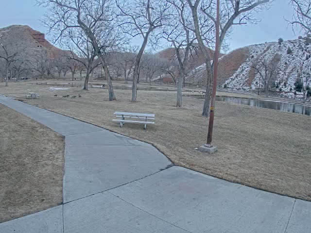Thermopolis, Hot Springs State Park Koi Fish Ponds & Monument Hill Live Cam - Thermopolis, 	Hot Springs, Wyoming, USA
