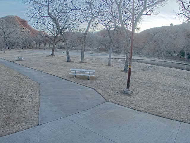 Thermopolis, Hot Springs State Park Koi Fish Ponds & Monument Hill Live Cam - Thermopolis, 	Hot Springs, Wyoming, USA