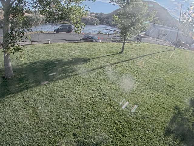 Thermopolis, Hot Springs State Park Bighorn River & Rainbow Terrace Live Cam - Thermopolis, Hot Springs, Wyoming, USA