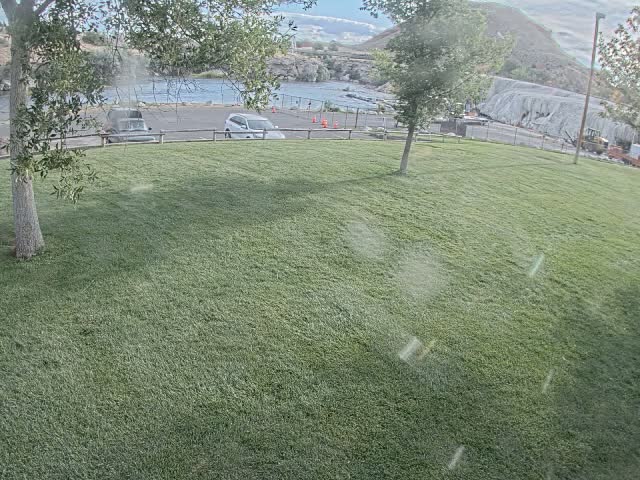 Thermopolis, Hot Springs State Park Bighorn River & Rainbow Terrace Live Cam - Thermopolis, Hot Springs, Wyoming, USA