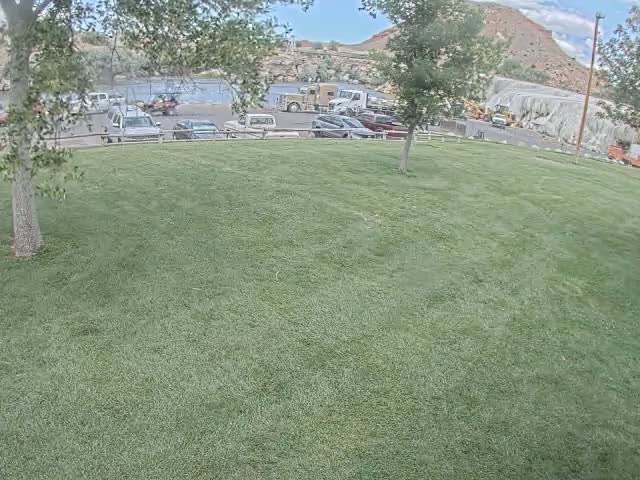 Thermopolis, Hot Springs State Park Bighorn River & Rainbow Terrace Live Cam - Thermopolis, Hot Springs, Wyoming, USA